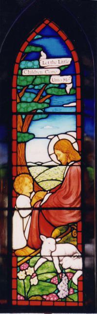 Jesus with child and seep
